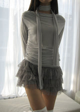 JENNIE LACE CANCAN SKIRT PANTS