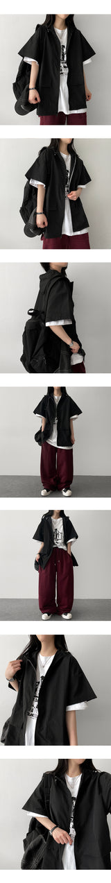 WINNER banding carfender pocket incision wide pants