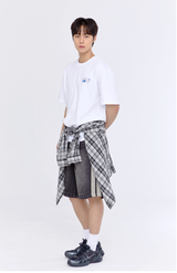 Multi-Plaid Checkered Overfit Shirt (JTOSRT-0001)