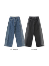 デュアルウォッシュドデニムパンツ(2colors)