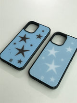 stars case (sky blue) 