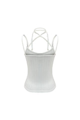 EVAN SLEEVELESS TOP / WHITE