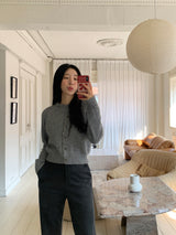 [MADE] [Wool Napping] Winter Warm Long Bootcut Slacks