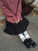 ソフトチェックシャツ