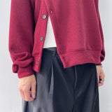 Side-Button Knit Top