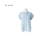 Mame One Pocket Roll-Up Short Sleeve Collar Over Shirt
