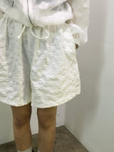 ザンフラワーエンボスショートパンツ (5c)