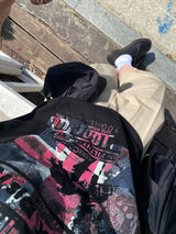 No.1295 ネバープリンティングリンガーハーフTシャツ (3color)