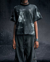 "ØNYX WAXED T SHIRT" 