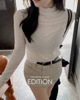 MADE. Ronn wave turtleneck T-shirt