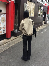 Kmun Bootcut Washing Long Pants