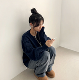Sewing Dotom Balloon Fit Round Knit