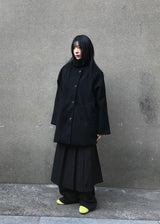 【limited price】HIGHNECK HALF COAT 