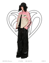 IN STOCK | PADDED MOTO JACKET – PINK