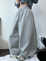ベルトスナップポイントバルーントレーニングパンツ 🩶🖤🤍3カラー