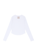 C 90SラインベーシックロングスリーブTシャツ_ホワイト