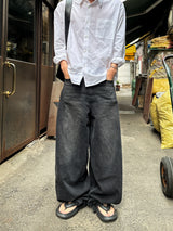 Summer string balloon denim
