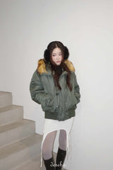 Canadian Khaki Goose Down Jacket