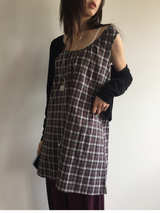 Nerong check midi dress (2color)