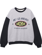 ARCHIVE SWEATSHIRT [GRAY/NAVY]