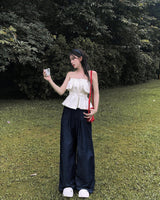 THE FANCE | Wide-Leg Denim SIS SPEARS JEANS