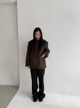 Rammo Suede Wool Single Jacket