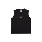 25SS ベーシックロゴウーマンスリーブレス ブラック