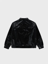 エコレザーボンバージャケット_Black