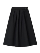 Rose Flared Skirt (Black)