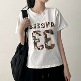 The On Vintage Number Camo Short Sleeve Tee