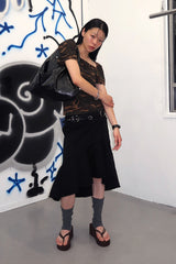 RING SKIRT - BLACK