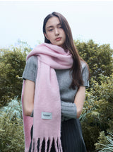 Cloud muffler (milk pink)