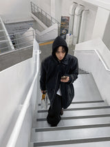 No.0946 DT レザーハーフコート
