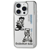 ヒップ 8ビット ピクセル グラフィック エポキシ バンパー iPhone ケース