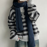Dela Warmer Color Hooded Button Dangora Knitwear