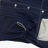 reverse Terry Pocket Denim Jacket_blue
