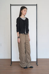 Stitch Two Button Pants (Khaki/3size)