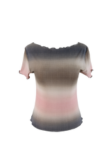 Blur gradation T (Brown/Pink)