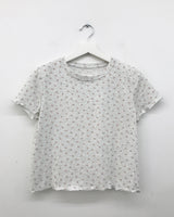 ルダーフローラルシアードTシャツ(3color)