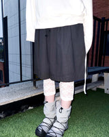(2color) Linen Bermuda Banding Pants