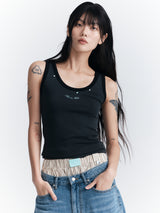 Ringer Sleeveless Top