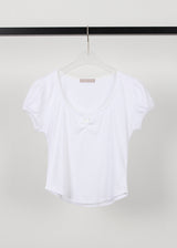 RIBBON PUFF TEE