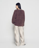 26SS WOMAN ダーティウォッシュドワイドデニムパンツ