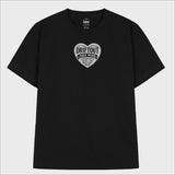 Free Mind Text Logo Heart T-Shirt (3color)