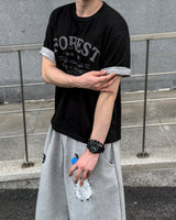 Tropic Vintage Roll-Up Short Sleeve Tee