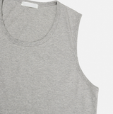 Urban Slit Layered Cotton Sleeveless Nashi