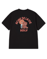 26SS べアドール ハグ ブラウン ラインフレンズショートスリーブTシャツ