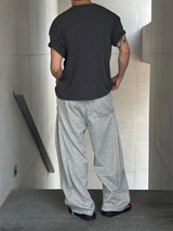 [S/S]ワッフルレギュラークロップTシャツ(5color)