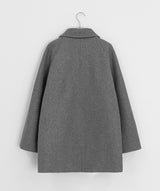 Pulky 2oz Quilted High Neck Half Coat