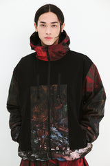 HIGH HOODED JACKET FANTASY FOREST